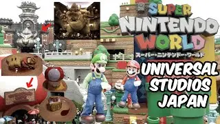 Super Nintendo World in Universal Studios Japan | Yoshi's Adventure | Kinopio's Cafe | OSAKA