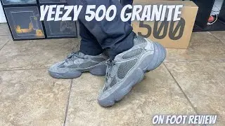 Adidas Yeezy 500 Granite Review + On Foot Review & Sizing Tips