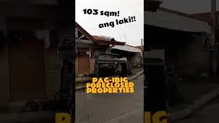 Foreclosed house na 103 sqm! Bid mo na yan!! #pagibigforeclosedproperties #foreclosedproperty