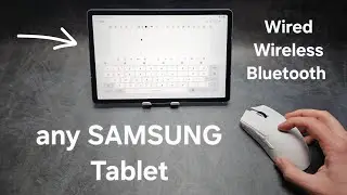 Как подключить мышь к любому планшету Samsung Galaxy Tab &mdash; беспроводную, Bluetooth BT или проводн...
