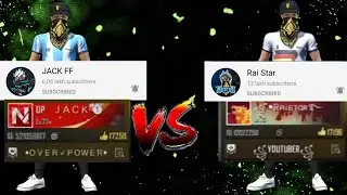 Raistar Vs Jack 1vs1 Custom Room || Clash square match || Garena Free Fire