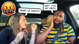 ANOTHER GIRLS LASHES IN MY CAR PRANK!! *She Cried*