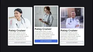 Simple Animated Card UI Design using Html & CSS