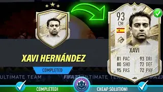93 Prime Icon Xavi Hernandez SBC Completed - Cheap Solution & Tips - Fifa 23