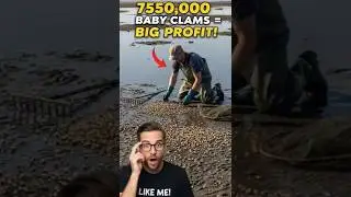 НЕВЕРОЯТНО! КАК 750 000 мальков моллюсков превратились в золотую жилу! | Бизнес по разведению мол...