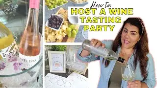 How to Host a Wine Tasting | Wine Tasting Party | Outdoor Entertaining Tips