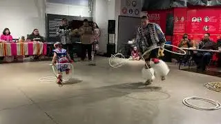Native American hoop dancers at Trickster Cultural Center @tricksterculturalcenter7304 