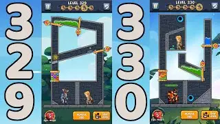 How to Loot 2 - Hero Rescue & Pin Pull Level 329 & 330