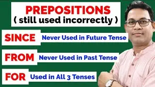 3 Confusing Prepositions to Indicate Time Duration in English | Perfect Continuous Tenses