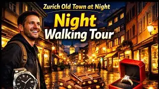 Zurich Old Town in 4K | Peaceful Walking Tour | Swiss Luxury Shops & Old Vibes