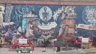 TSU honors legacy of world-renowned artist John Biggers with two murals