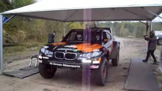 A drive-through from the new AGM-Jimco X6 SCORE Trophy Truck by Armin Schwarz