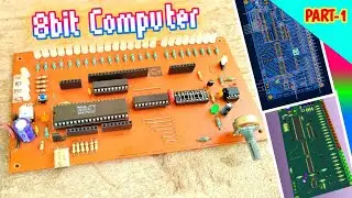 How To Make 8085 8bit Computer | 8085 PART-1 | Microprocessor @KoppalMechatronics