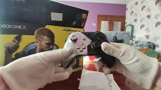 Unboxing!!! Распаковка Xbox One X Limited Edition Cyberpunk 2077