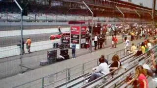 2010 Indianapolis 500-Tony Kanaan leaving for qualifying