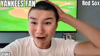 Yankees Fan Reacts to loss vs. Red Sox! Choke 7/26/24