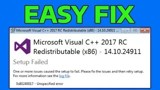 How To Repair Microsoft Visual C++ 2015 Redistributable in Windows