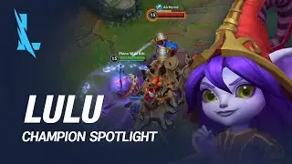 Lulu Champion Spotlight | Gameplay - League of Legends: Wild Rift