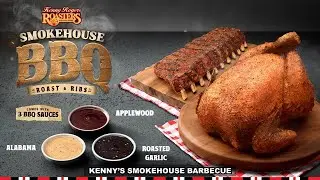 Savor the new and smoky Kenny&rsquo;s Smokehouse BBQ Roast & Ribs!