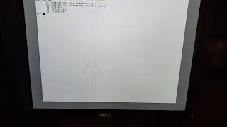 NeXT dimension board directly connected to Dell P1914s (vga-13w3)