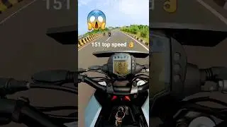 ktm duke 250,top speed test 151 omg 😲 #topspeed #ktm #shortsvideo #comparison #speed