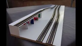 OO Shelf model railway part 2