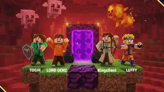 ​I Finally Built the Portal... (One Block Nether Survival)