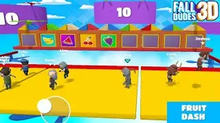 FALL DUDES 3D GAMEPLAY WALKTHROUGH PART 3 | FALL GUYS ANDROID VERSION |
