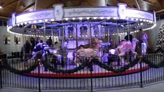 Carousel at 'The Butchart Gardens' on January 6th 2025.  Victoria BC Canada