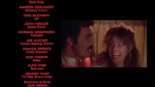 End Credit Outtakes - The Cannonball Run