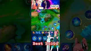 👑 Layla 2025 Meta Build = INSANE DAMAGE! 🔥 Best Emblem + Combo | Mobile Legends Shorts