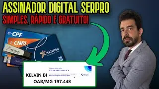 ✅ COMO FAZER ASSINATURA DIGITAL DE DOCUMENTO COM ASSINADOR SERPRO [GRATUITO - PASSO A PASSO 2025]