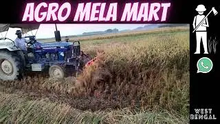 tractor attachment reaper cutting machine @agromelamart #agriculture #farmer