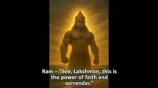 Hanuman&rsquo;s Mighty Leap Across the Ocean | Ramayana Epic Cinematic Story
