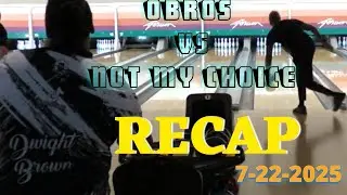 OBROS vs Not My Choice (RECAP!) #bowling #trending #viral