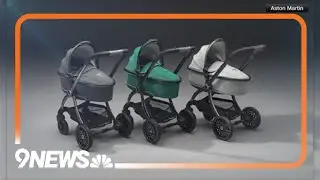 Aston Martin partners with egg for luxury baby stroller