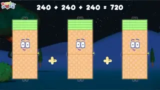 Numberblocks triple same addition (231-240) | educational @ColorArt_id  #learntocount