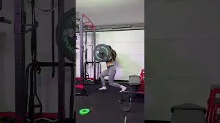 Front Rack BB Split Squat ISO w/ Pogos