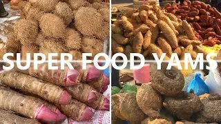 Super Food Yams | Nutritional Values | Recipe Options | Health Benefits