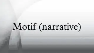 Motif (narrative)
