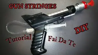 Syringes GUN DIY....pistolina a siringhe fai da te