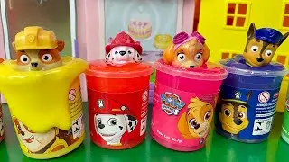 Peppa Pig e George Escolhem Os Potinhos, e Os Amiguinhos Descobrem Os Personagens