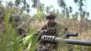 Philippine & U.S. Marines Form Kamuning Beach Defense | Palawan 2024