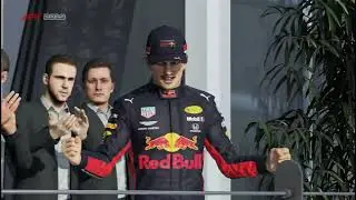 F1 2019 modo trayectoria Temp 5 Azerbaiyan (podio)