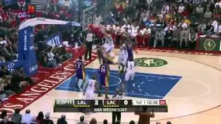 4-4-12 Blake Griffin put-back slam over Pau Gasol