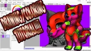 How To Draw/Color Bases (FurVilla Base Tutorial)