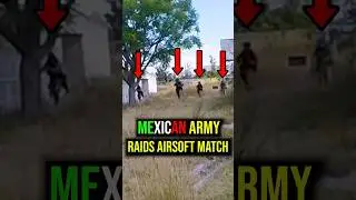Soldiers Mistake Airsoft Players For Cartel Members #shorts #cartel #raid #elmencho