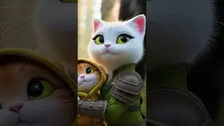The Day a Forest Monster Met the Wrong Father. 🐱🛡️🌲