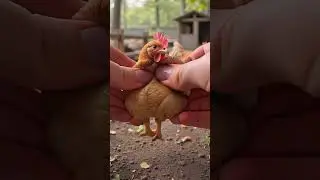 Chicken squishy sounds for your soul 🐔💕 #ASMRVibes