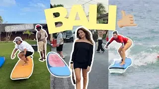 🌴 Bali Vlogg: Surfing, yoga & fest – våra första dagar i paradiset!